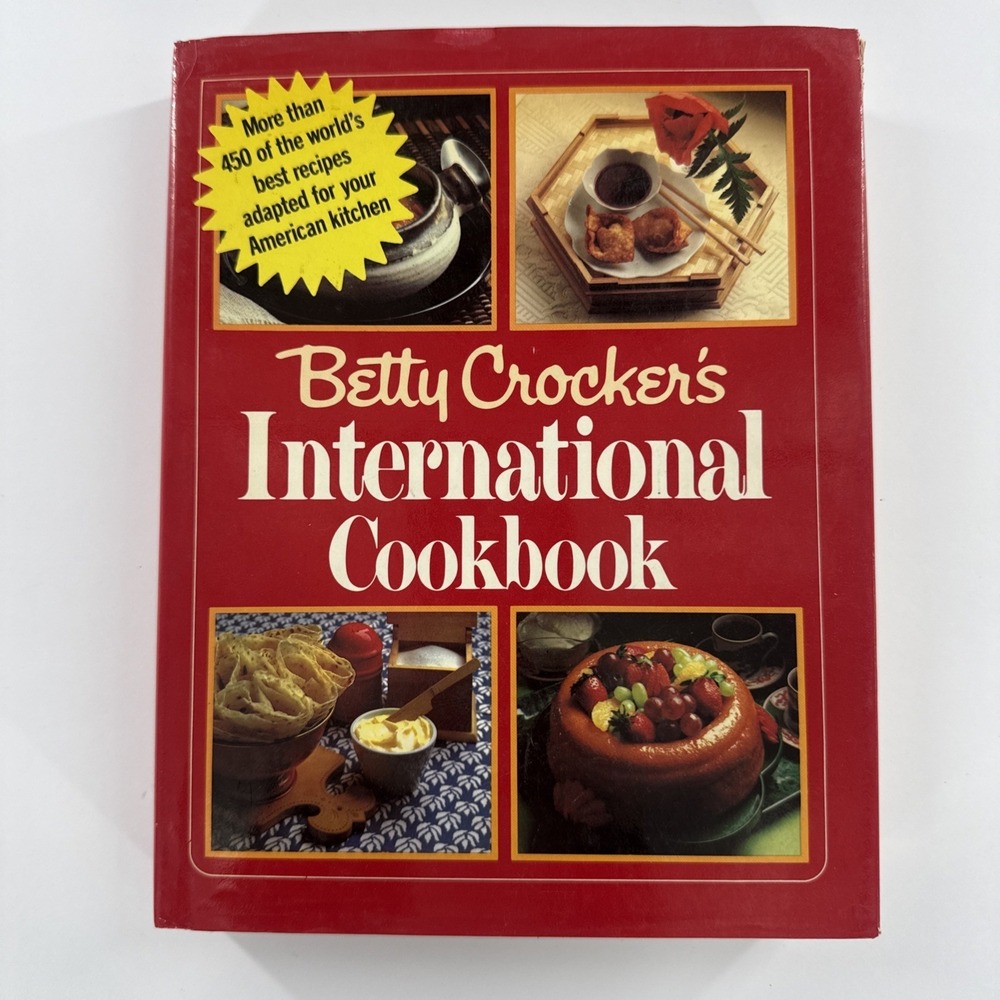 Vintage Betty Crocker's International Cookbook 1980 Hardcover